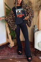 Fleetwood Mac Printed Batwing Sleeve T-Shirt (No Back Pocket)