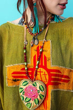 Endless Color Linen Tunic Hi Lo Top